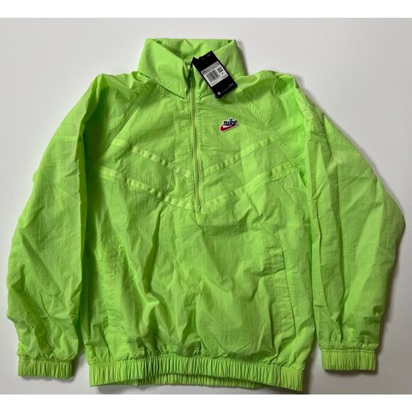 Nike Mens Sportswear Heritage 1/2-Zip Hood Windrunner Jacket DA2492-399 Size XS - Picture 1 of 12